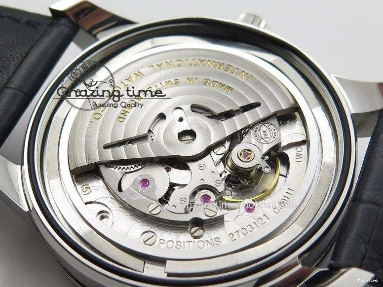 MIROTIME 0728 UrbanChic Ingeniuer St.Laurens SS Blue Dial MK 1:1 Best Edition On Black Leather Strap A 7366